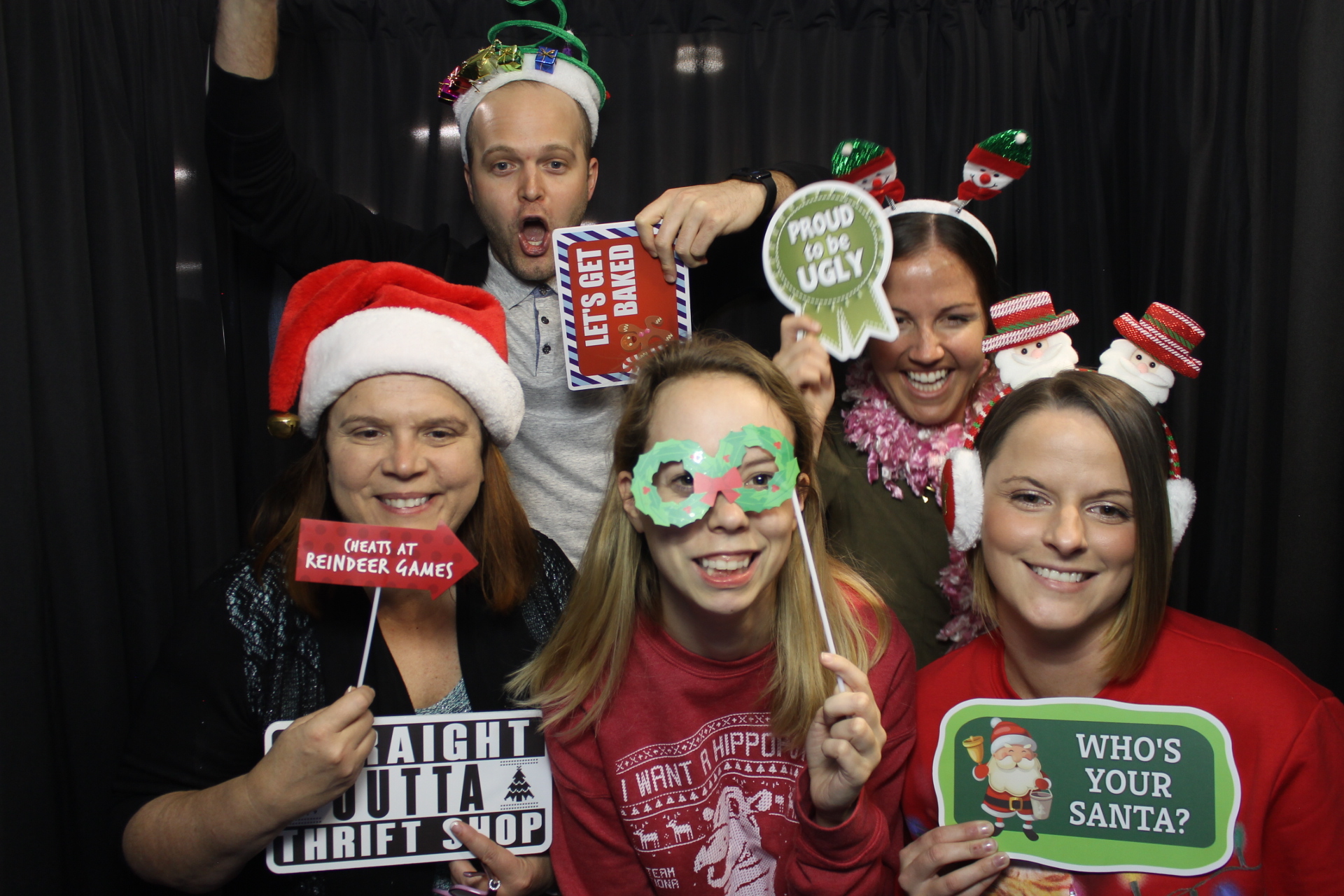 St Monica's Christmas Party 2018 | View more photos from the event at gallery.photoboothcincy.com/u/PhotoBoothCincy/St-Monicas-Christmas-Party-2018